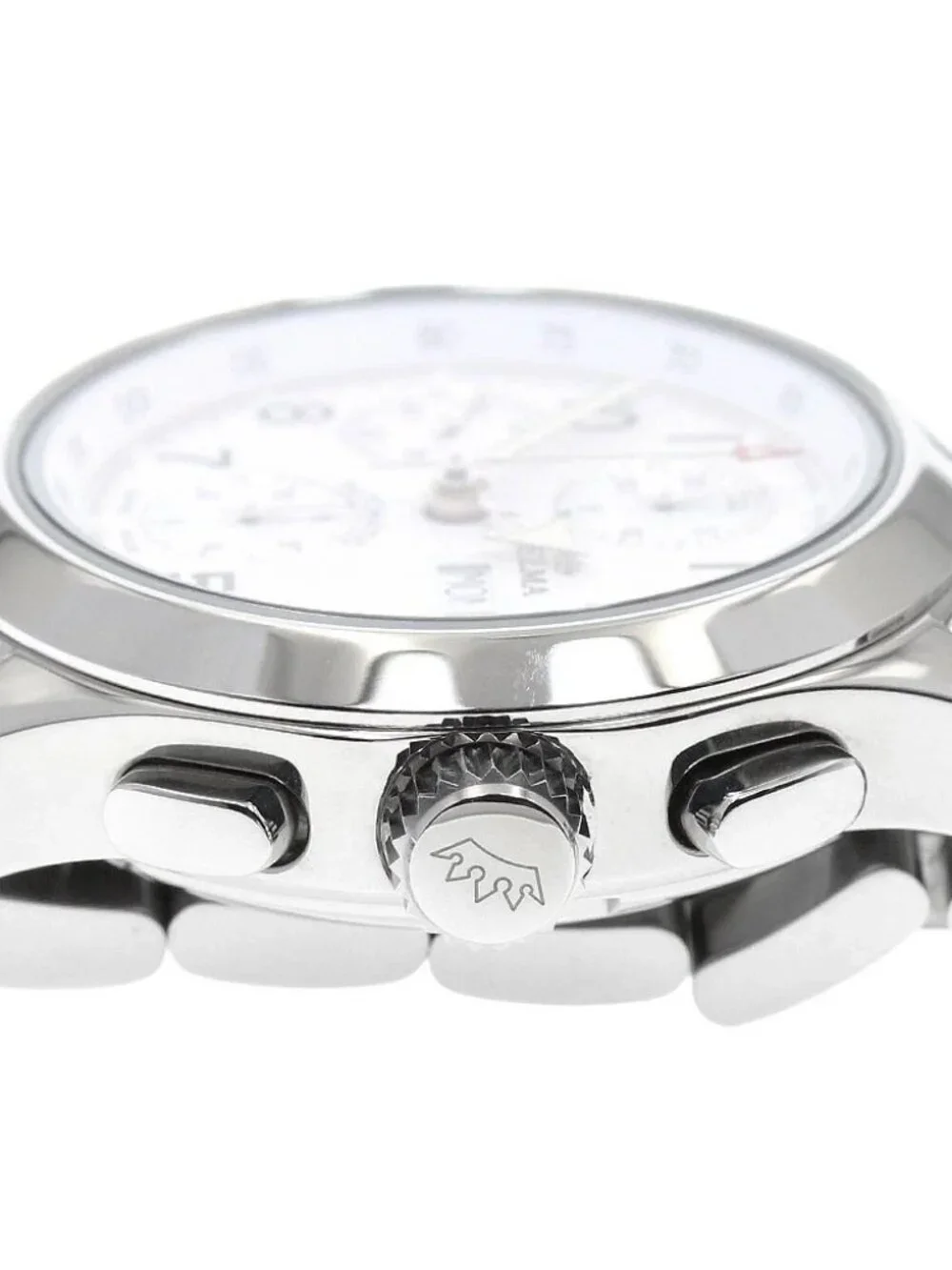 DELMA Klondike Chronograph 467.384 Day date white Dial Automatic Men's_967723